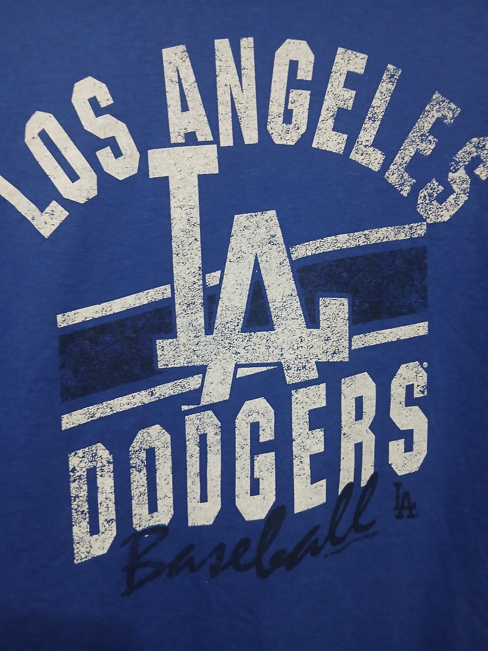 Los Angeles Dodgers Blue Graphic Tee